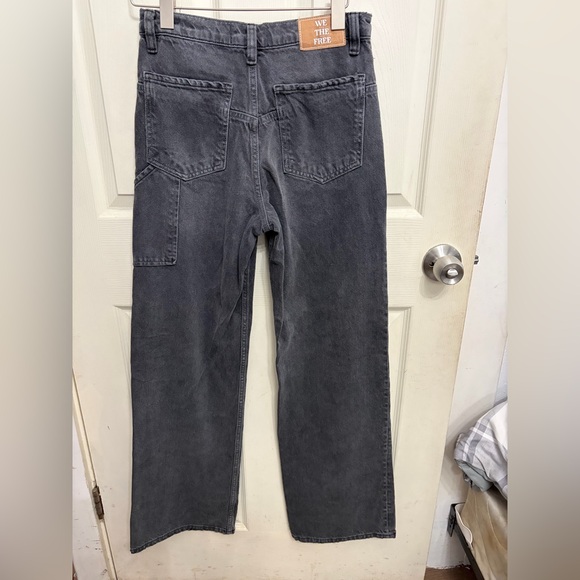 "WE THE FREE," by Free People Tinsley Baggy High-Rise Jeans. Women’s size 26 - Picture 2 of 3